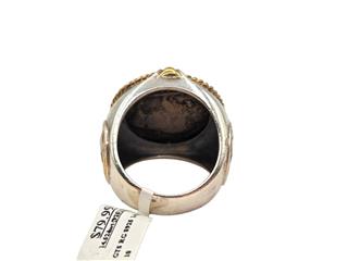 Buffalo Nickel Coin Silver Ring 925 Silver 14.52dwt Size:10